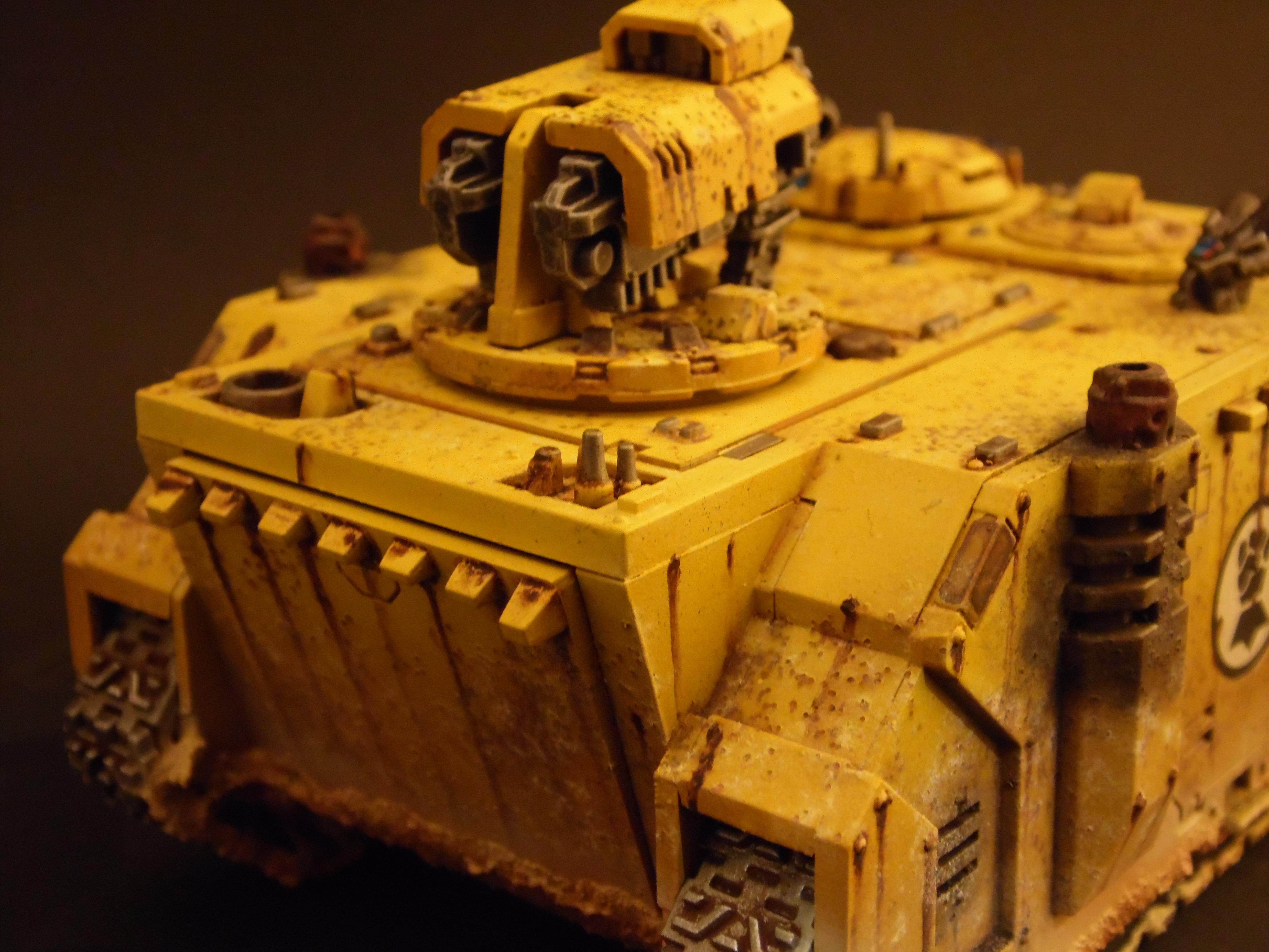Fist, Fist Razorback, Imperial, Painting, Rusty, Rustytankpainting